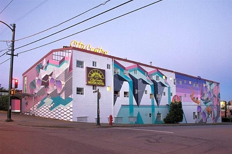 City Centre Motel バンクーバー エクステリア 写真